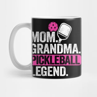 Mom Grandma Pickleball Legend Funny Pickleball Mug
